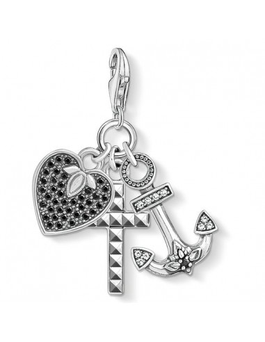 Thomas Sabo Charm Pendant "Cross, Heart, Anchor" 1555-643-18 Profitez des Offres !