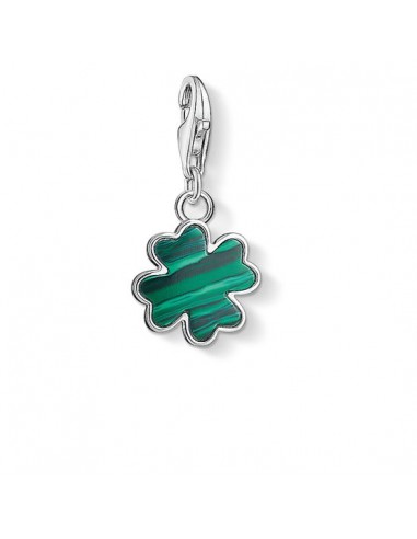 Thomas Sabo Charm Pendant "Green Cloverleaf" 1562-475-6 2024