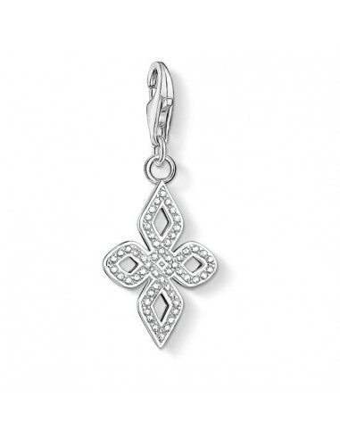 Thomas Sabo Charm Pendant "White Love Knot Small" 1563-051-14 Livraison rapide