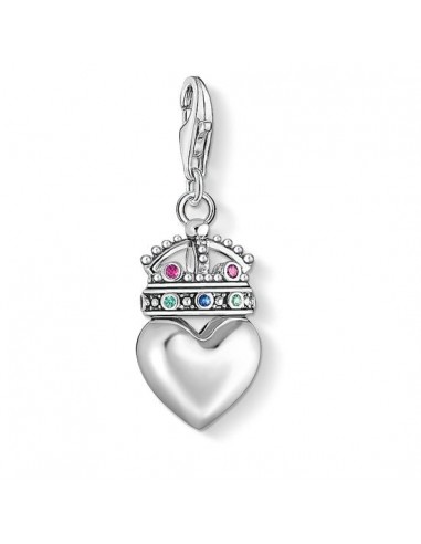 Thomas Sabo Charm Pendant "Heart With Crown" 1544-498-7 2 - 3 jours ouvrés.