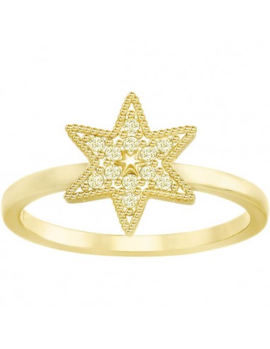 Swarovski Field Star Ring, Golden, Gold Plating 5269948 pas cheres