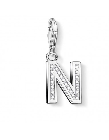 Thomas Sabo Silver Cubic Zirconia Letter N Charm 0236-051-14 du meilleur 