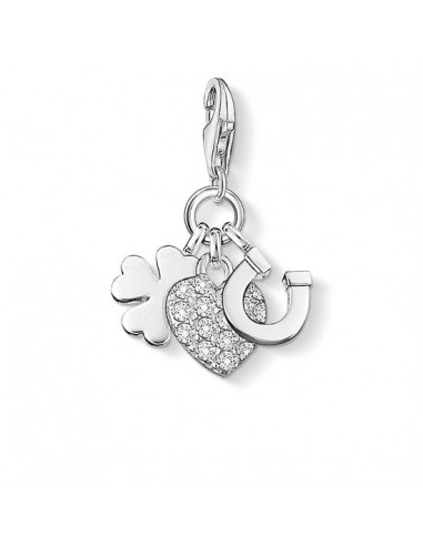 Thomas Sabo Charm Pendant "Good Luck" 0870-051-14 prix