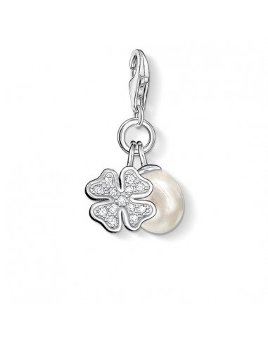 Thomas Sabo Charm Pendant "Cloveleaf With Pearl" 0831-167-14 En savoir plus