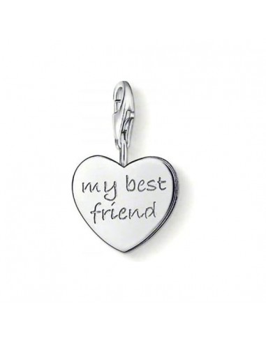 Thomas Sabo My Best Friend Heart Charm 0799-001-12 de technologie