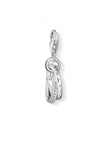 Thomas Sabo Intertwined Rings Charm 1386-051-14 de votre