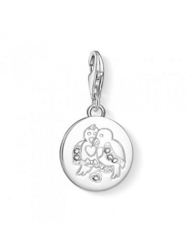 Thomas Sabo Silver Turtle Doves Charm 1388-051-14 prix