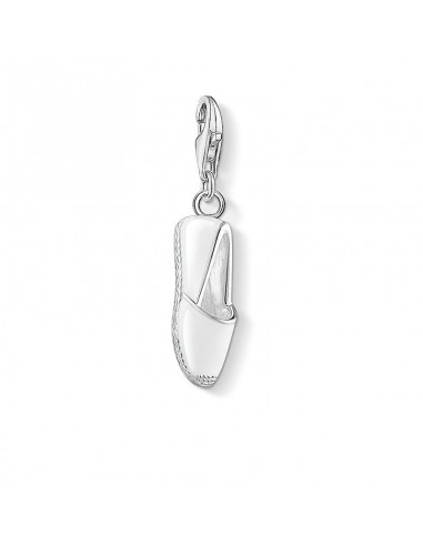 Thomas Sabo Silver White Espadrille Charm 1351-007-14 une grave pollution 