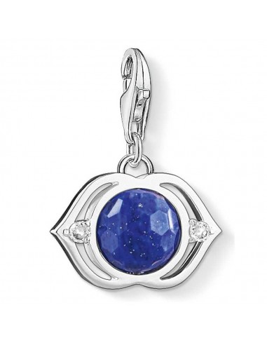 Thomas Sabo Silver Lapis Lazuli Blue Lotus Charm 1329-086-32 l'achat 