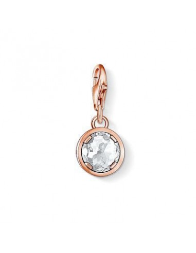 Thomas Sabo Clear Pendant Charm 1008-416-14 pas cheres