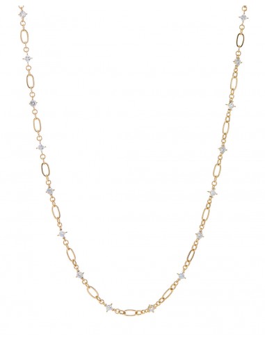 Dionne Link Necklace- Gold de pas cher