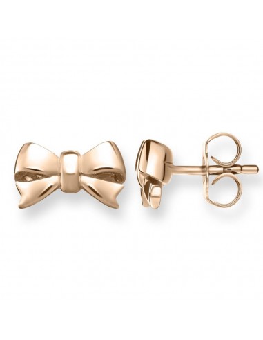 Thomas Sabo Rose Gold Plated Bow Stud Earrings H1816-415-12 Par le système avancé 