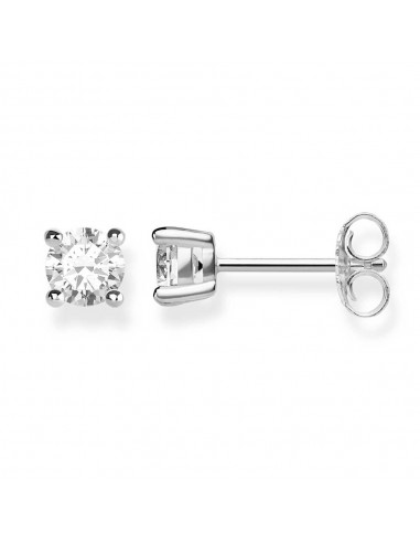 Thomas Sabo Silver Cubic Zirconia Stud Earrings H1965-051-14 la chaussure