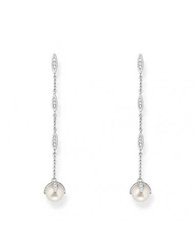 Thomas Sabo Elegant Freshwater Pearl Earring H1901-167-14 Faites des économies