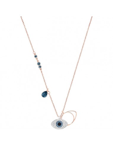 Swarovski Symbolic Evil Eye Pendant, Blue, Mixed Plating 5172560 En savoir plus