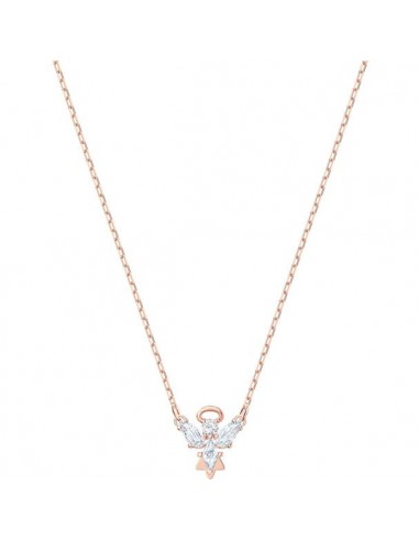 Swarovski Magic Angel Necklace, White, Rose-gold Tone Plated 5498966 Les magasins à Paris