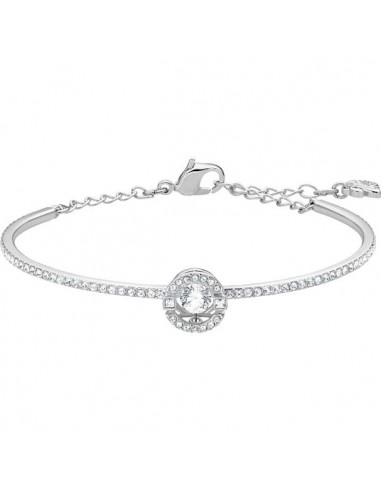 Swarovski Sparkling Dance Bangle, White, Rhodium Plated 5497478 pour bénéficier 