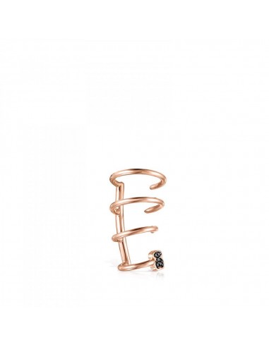 Tous Rose Gold Vermeil Motif spiral Earcuff with Spinels 914933510 de technologie