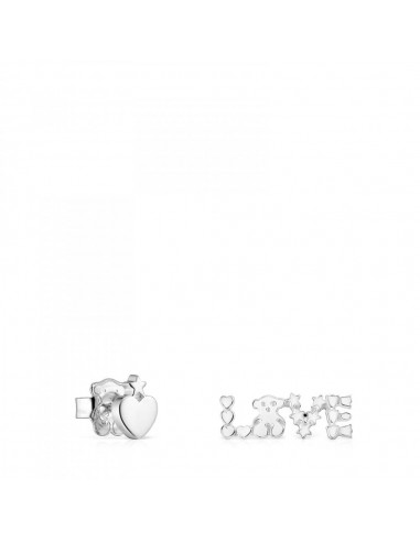 Tous Silver San Valentín heart & love Earrings 915303520 acheter en ligne