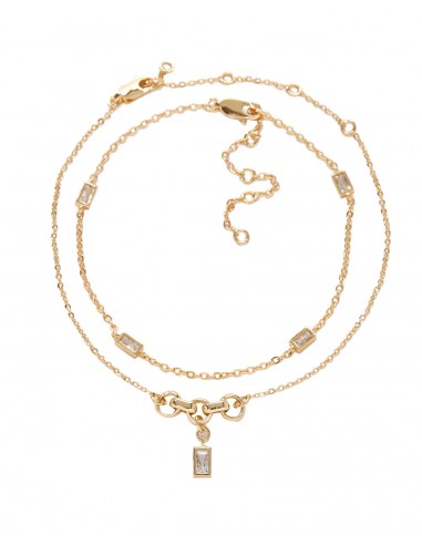 Sunrise on South Beach Anklet Set- Gold plus qu'un jeu 