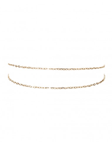 Take Me to the Bungalows Anklet- Gold pas chere